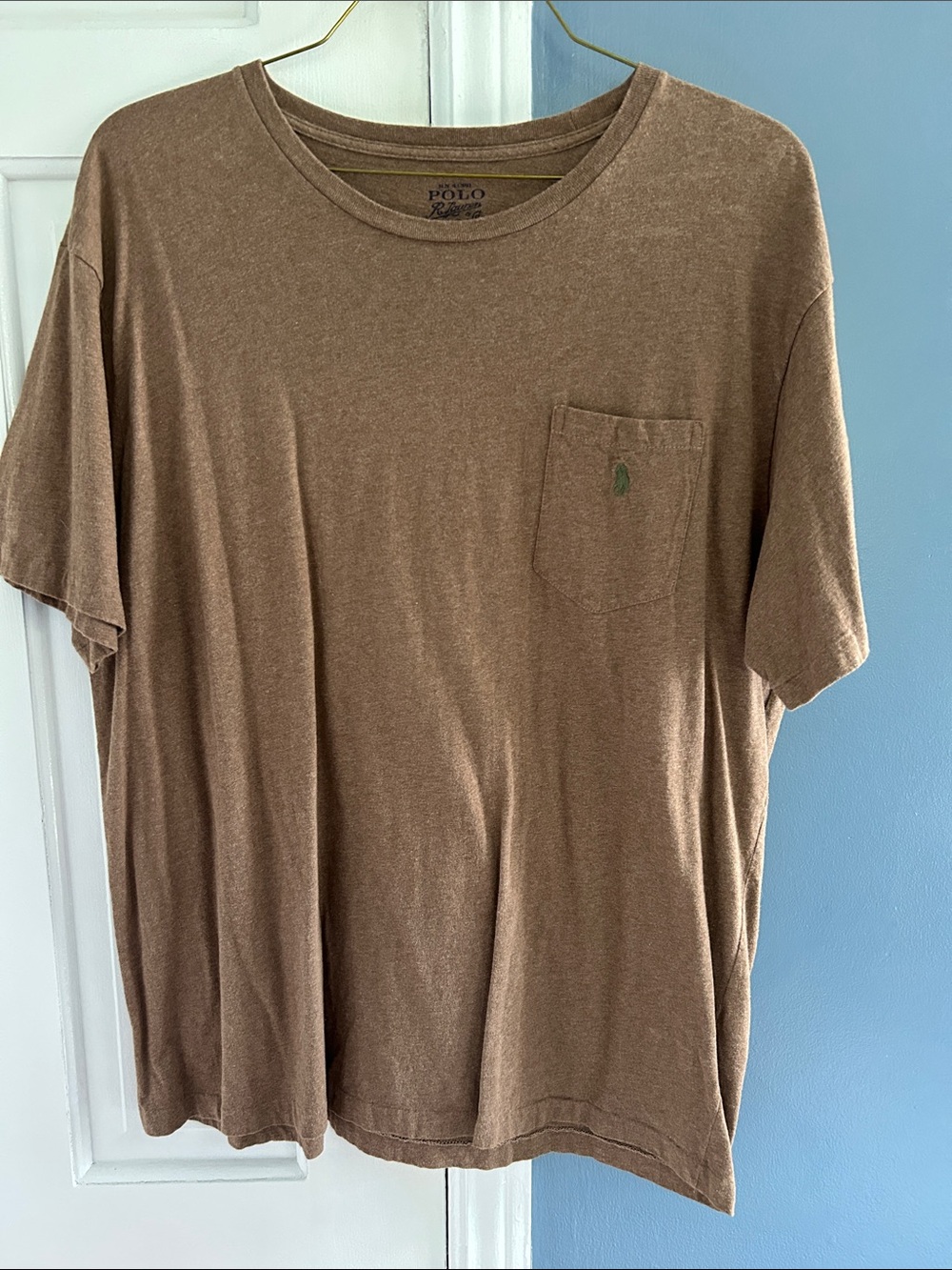 Polo by Ralph Lauren Brown Chest Pocket Tee